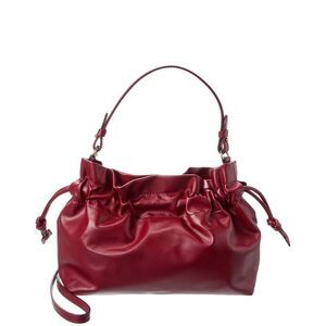 Isabella Rossetti Layla Leather Handbag, Red